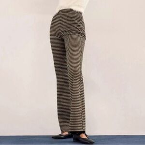 Avec Les Filles NWT Black and White Houndstooth Pants Size 12